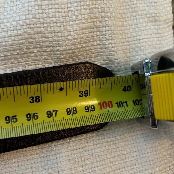 Fossil Leather Belt with Details Size M - Picture 13 of 16